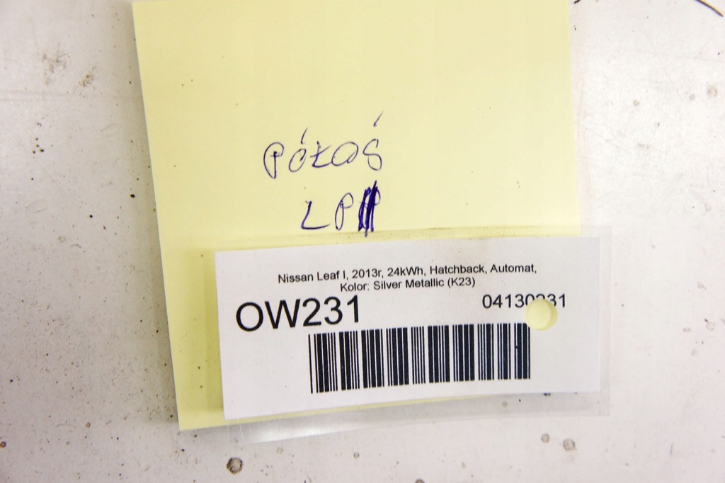 фото №5, Ow230 nissan leaf i ze0 24kwh приводной вал правый перед