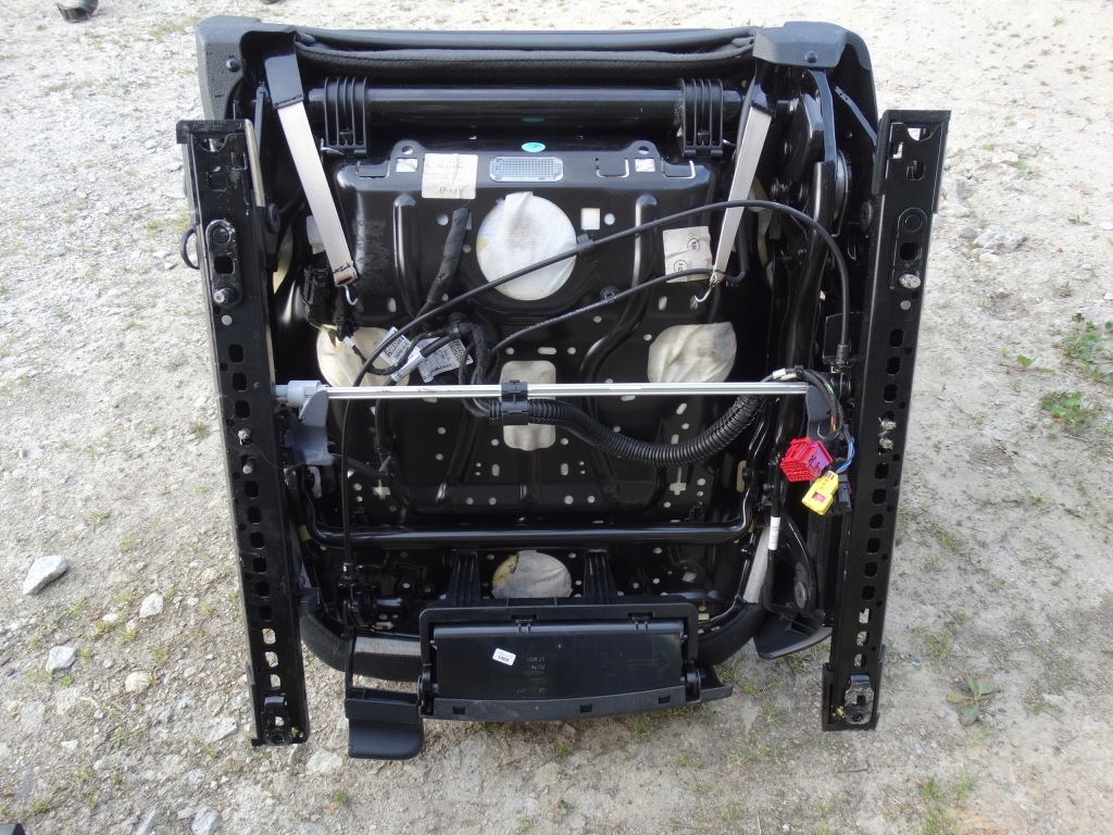 фото №11, Audi a6 c7 sedan 11-18 сидіння заднє сидіння czarna шкіра комплект super стан