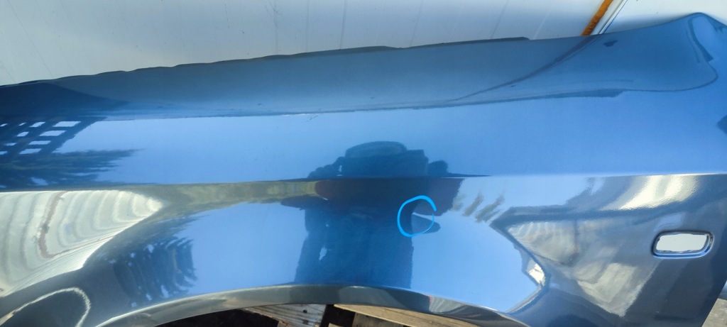 Купить Крыло  левое  перед передний audi a4 b6 11.00-11.04 б/у заменитель масса