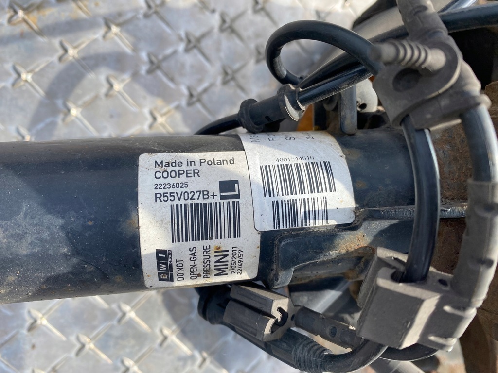 фото №4, Mini cooper r55 r56 амортизаторна стійка поворотний кулак лівий перед