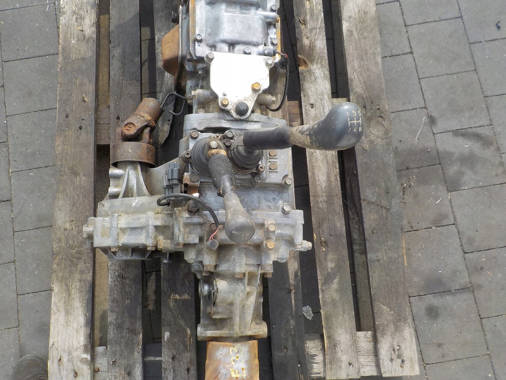 фото №14, Mitsubishi l200 99r 2.5 td 99km коробка передач 5 передач m011s5a002 + редуктор