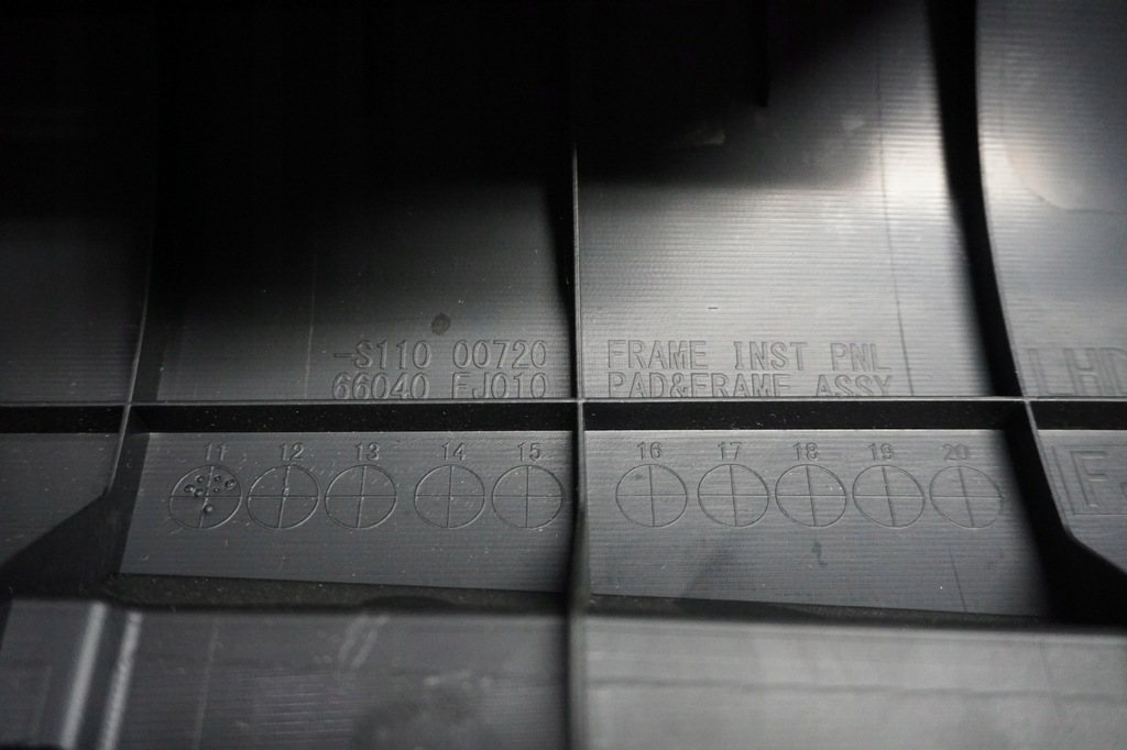 фото №7, Subaru xv консоль панель приладів приладова 66040fj010