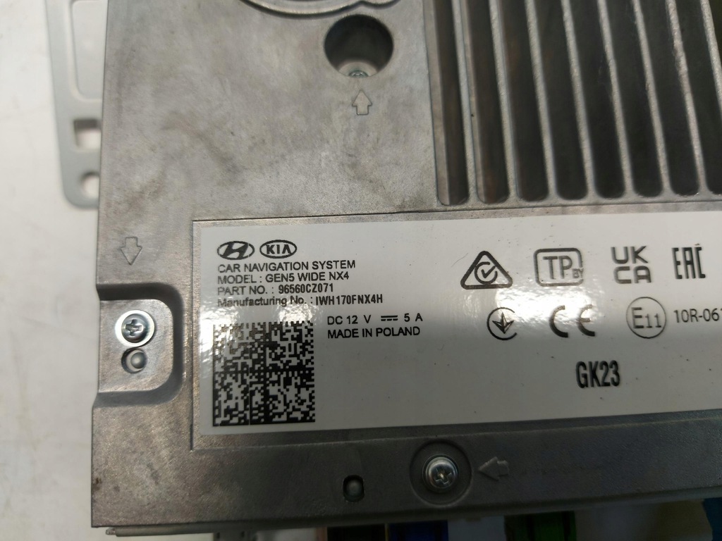 фото №4, Hyundai tucson iv модуль навигации радио 96560cz071