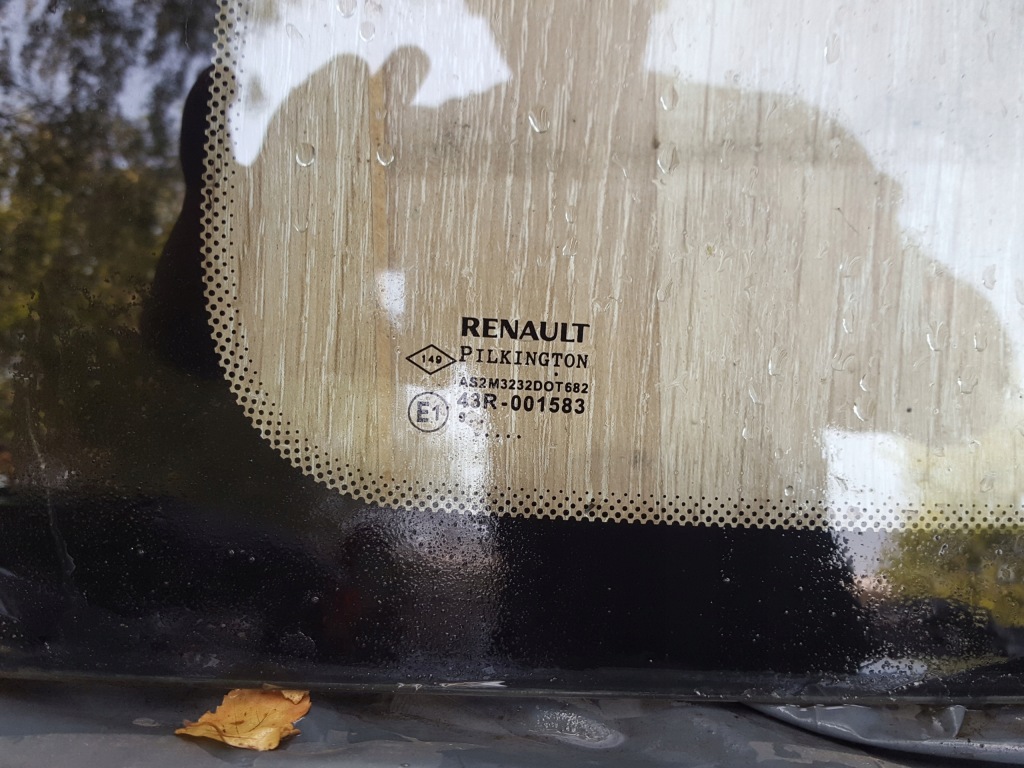 фото №2, Renault twingo 2 ii 3d скло кузовна лівий задня