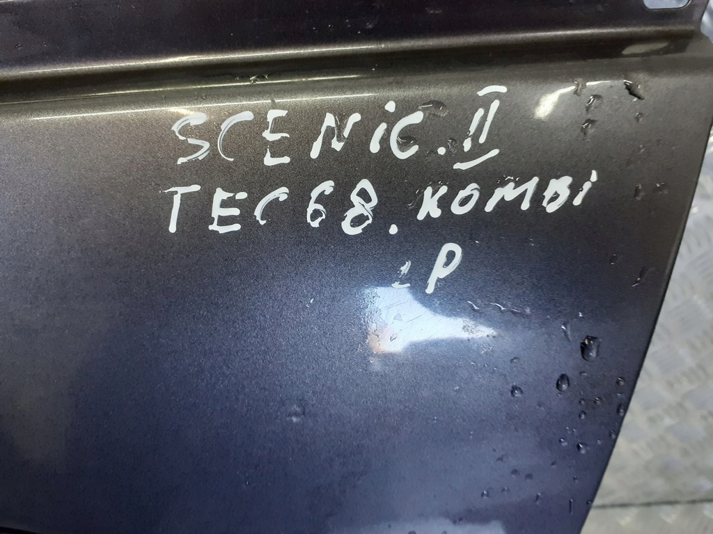 фото №3, Дверь левый перед renault scenic ii tec68