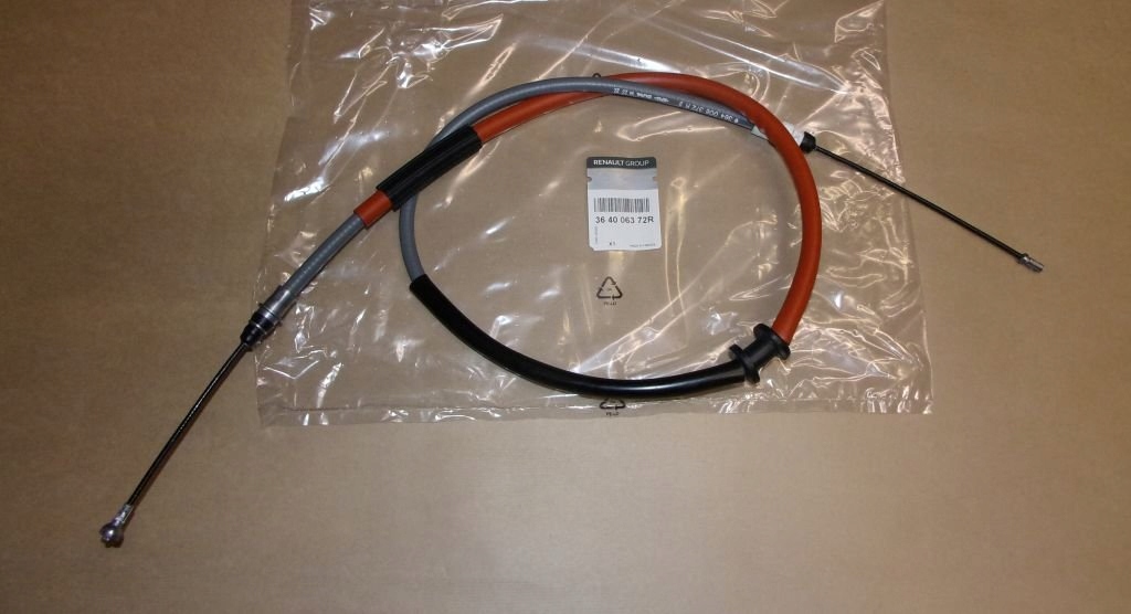 фото №1, Трос тормоза ручного 364006372r renault master i