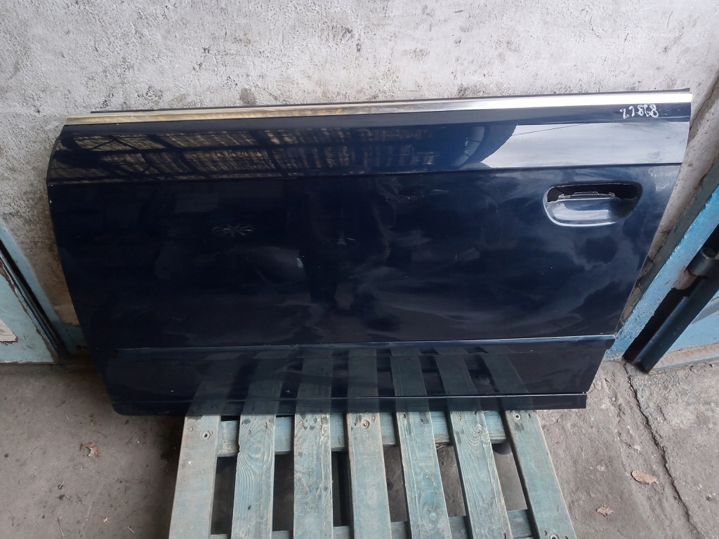 фото №1, Двері лівий перед audi a4 b7 granatowe