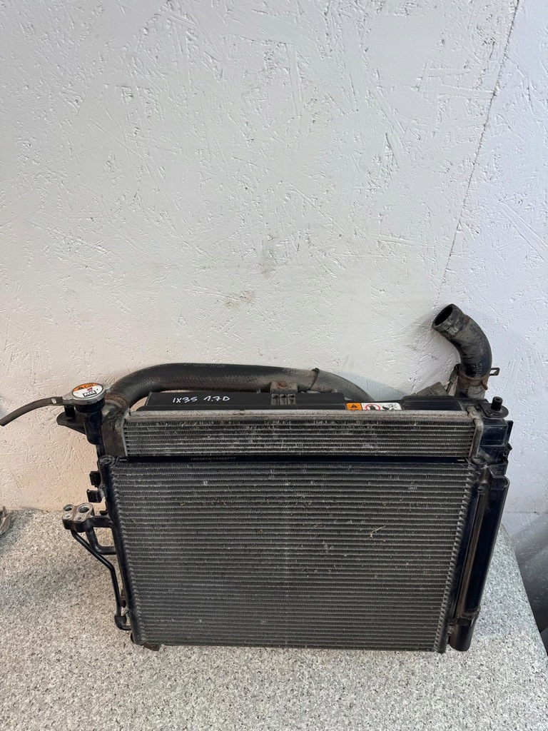 фото №1, Радиатор вентилятор комплект hyundai ix35 2010-2015 1.7 crdi