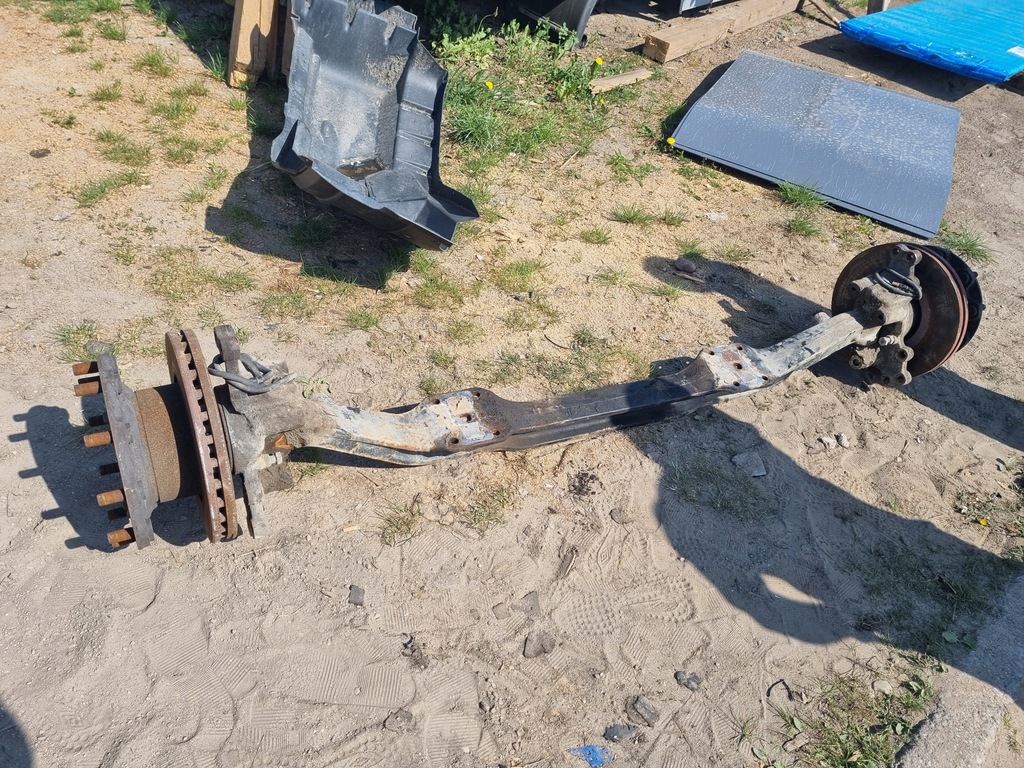 фото №1, Балка oś подвеска ступица поворотный кулак man tga tgx