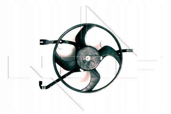 фото №1, Nrf 47448 вентилятор, охолодження двигуна