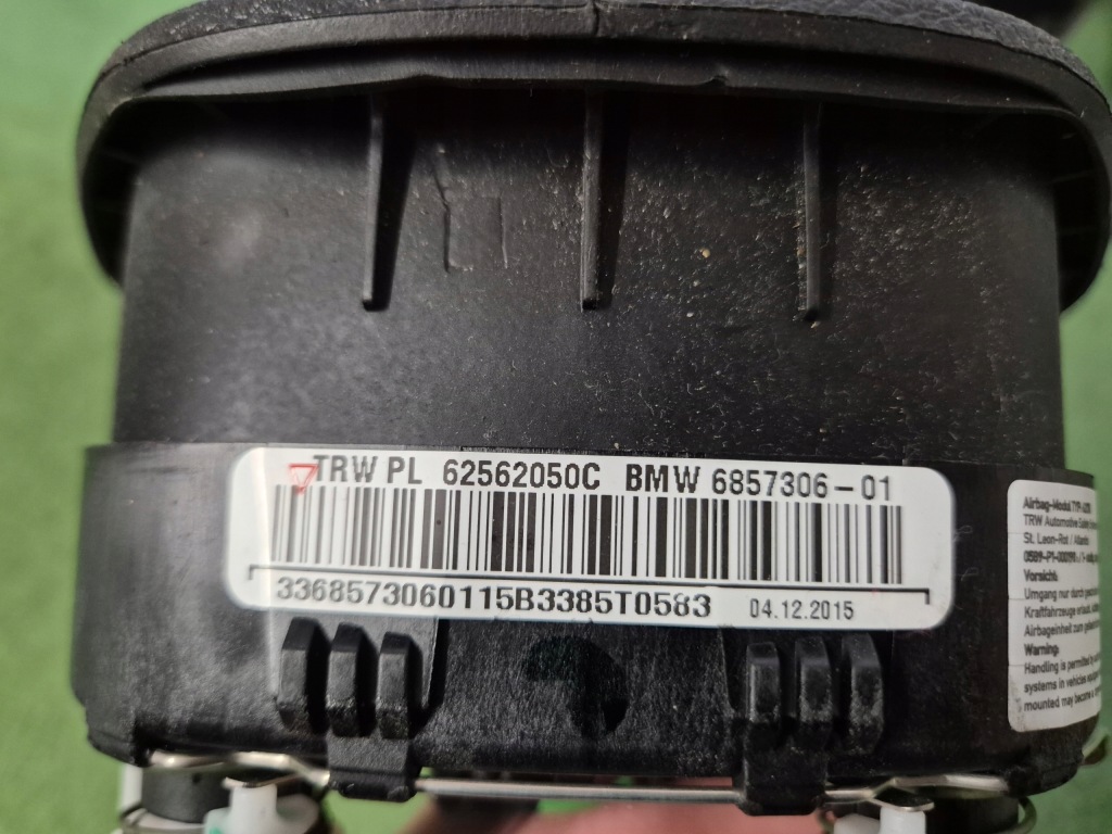 фото №11, Bmw f30 f32 f34 f36 консоль панель приладів приладова панель приладів подушка безпеки подушка oem