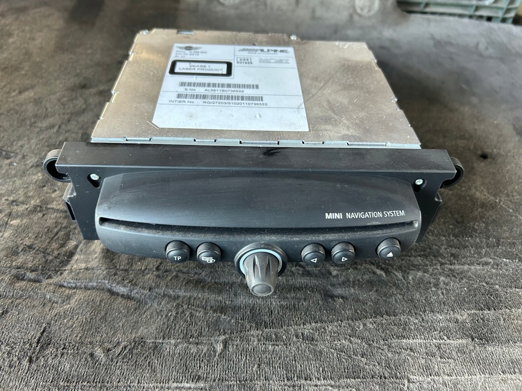 фото №1, Mini cooper r58 радіо радіопрогравач navi