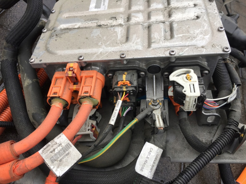 фото №4, Peugeot 508 ii гибрид инвертор кабели электропроводка