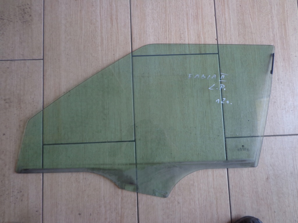 фото №1, Fabia ii 12r. стекло дверь левая передняя