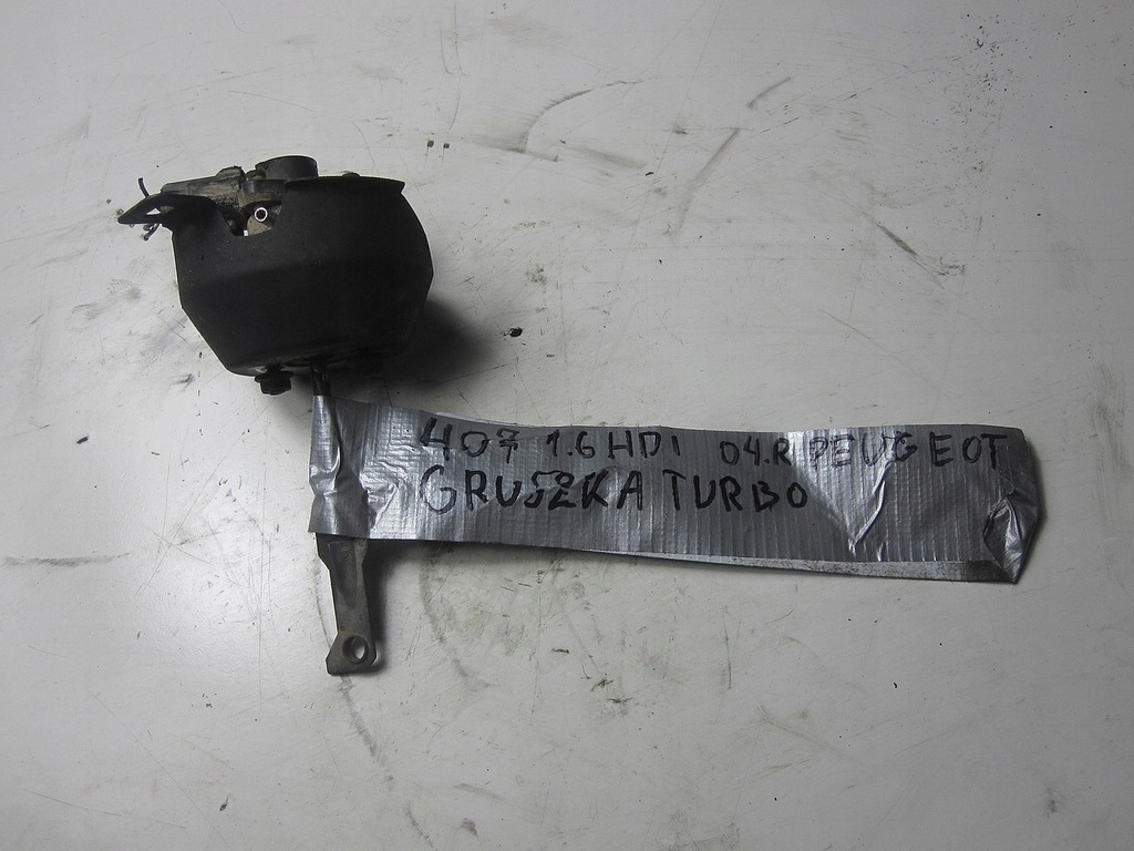 фото №1, Актуатор турбины вакуумa turbo peugeot 407 1.6hdi 04r