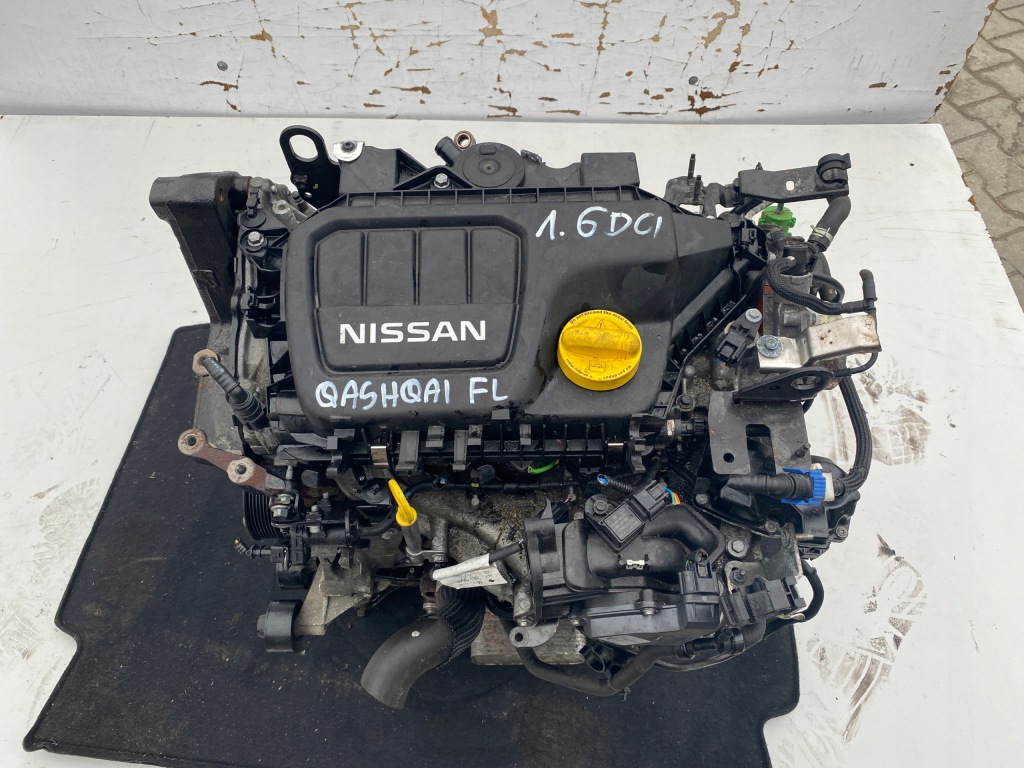 фото №4, Двигатель r9m b405 nissan renault 1.6 dci 72 tys km