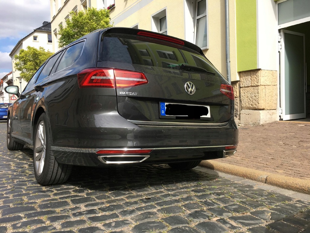 фото №15, Vw passat b8 kombi - молдинг хром na кришка хромована кришка багажника захисна тюнінг