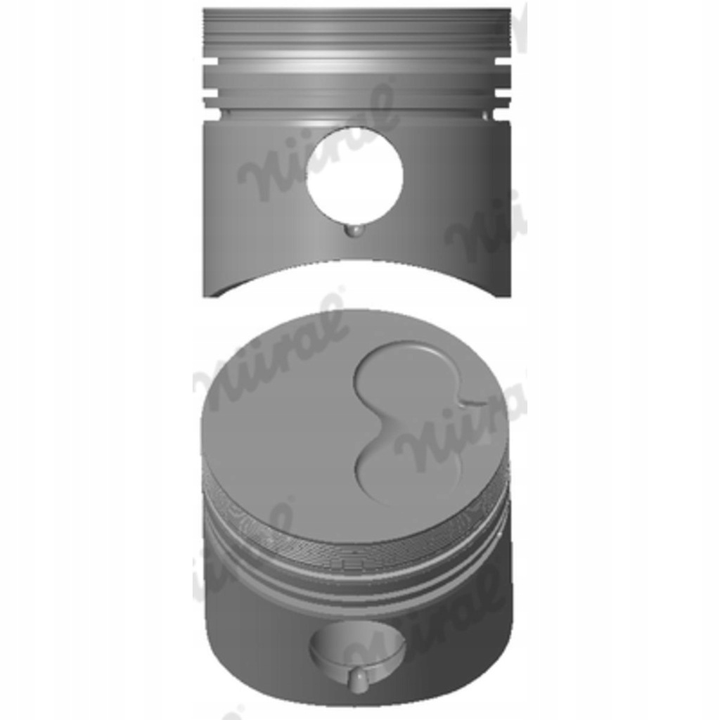 фото №2, Nural 87-109500-00 поршень