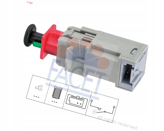 Купити Вимикач світла стоп - facet 7.1207