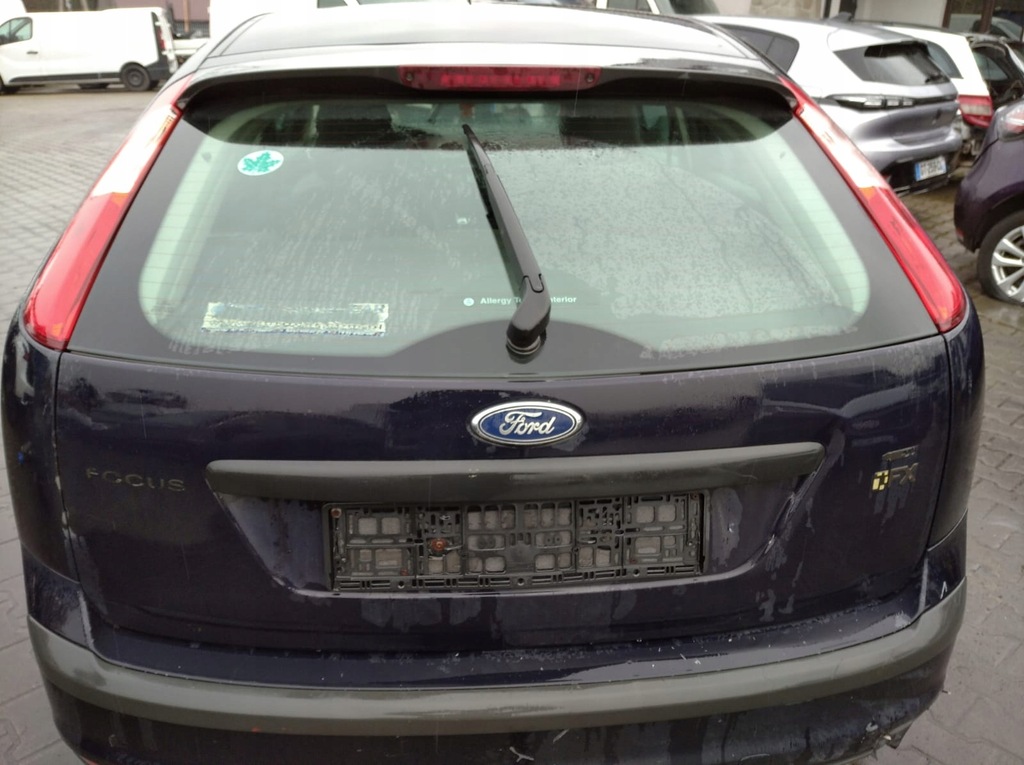 фото №12, Ford focus 2 ii mk2 hb 5d 04- крышка багажника багажника задняя задняя granatowa v3