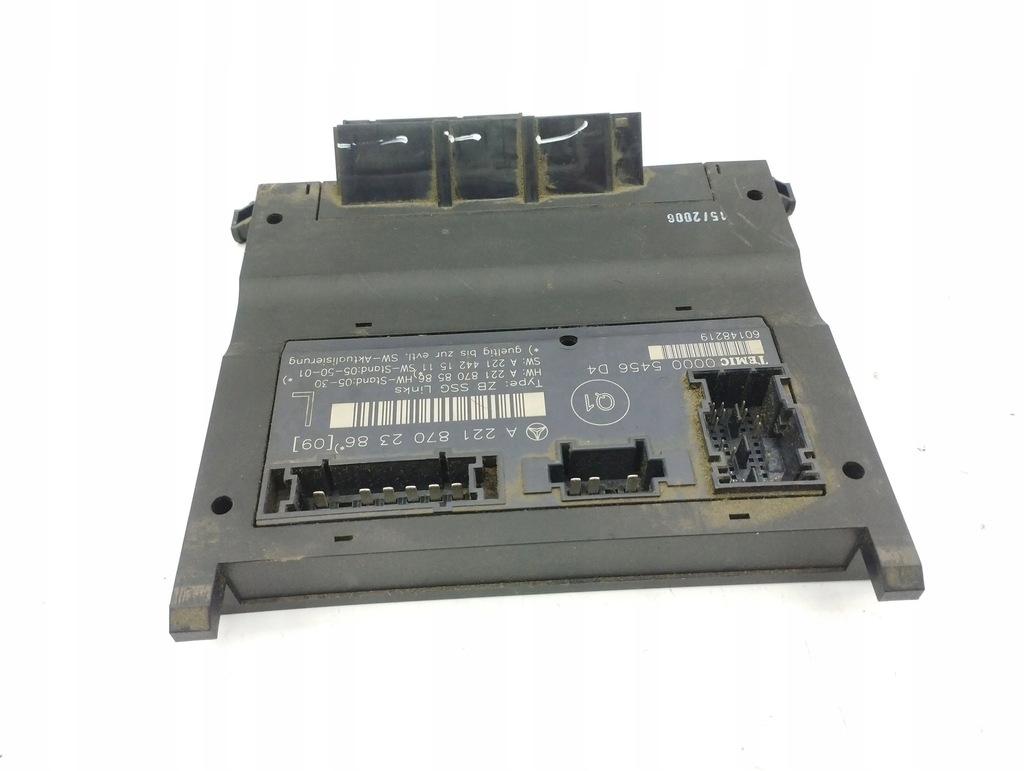 фото №5, Mercedes-benz s w221 2007 перед сторона ліва модуль / блок керування сидіння