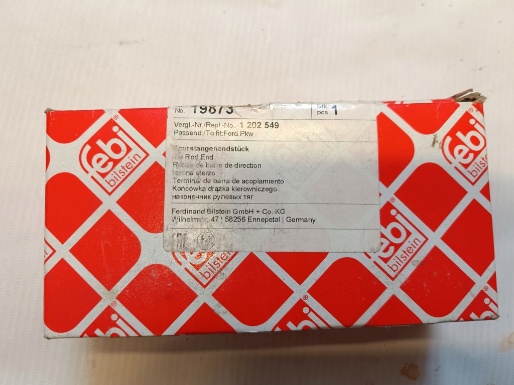 фото №15, Насадка. тяга поворот. do ford fiesta 01- fusion