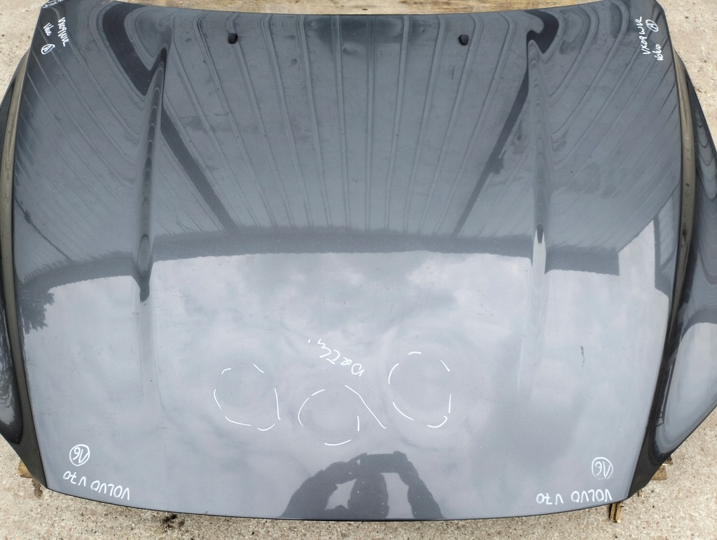 фото №5, Капот оригинал лак volvo v70 iii цвет 455-16 lata 2007-2016