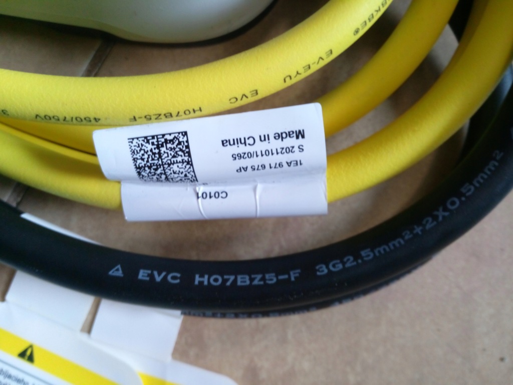 фото №6, Зарядное устройство кабель vw 1ea971675ap nowa oryg.