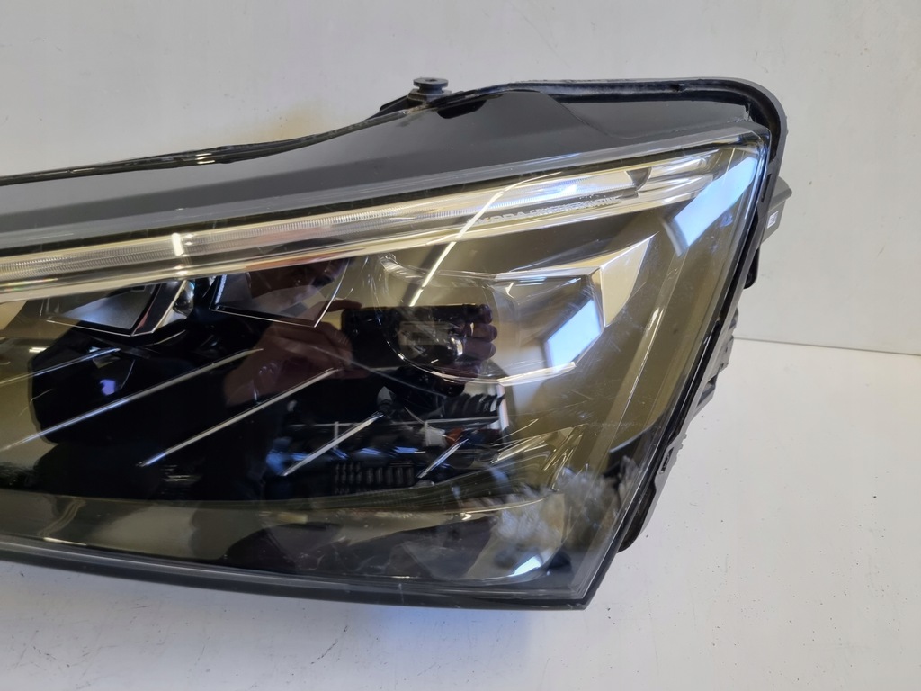 фото №6, Лампа левый перед передняя skoda scala full led комплектная