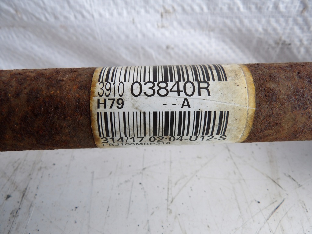 фото №2, Привідний вал права renault 391003840r