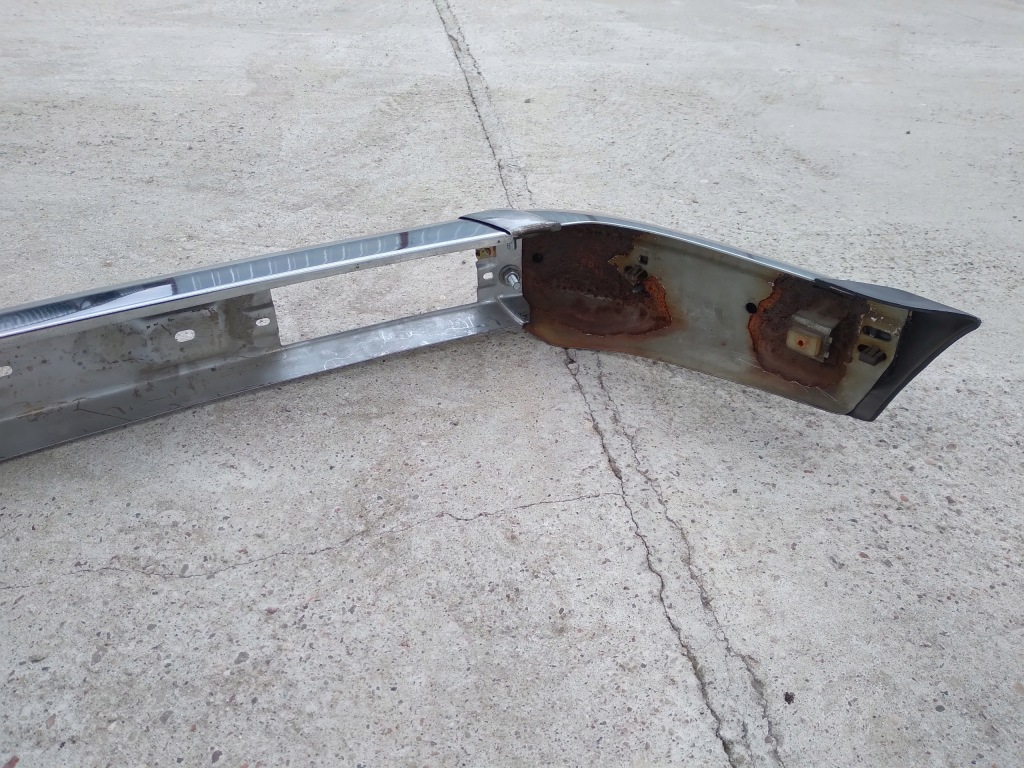 Бампер перед хром новый средний el оригинал bmw e30 узкая лампа przedlift Недорого