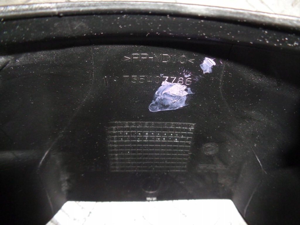 фото №5, Захист корпус замка запалювання колонки кермового fiat bravo 2 ii 07- 735407786