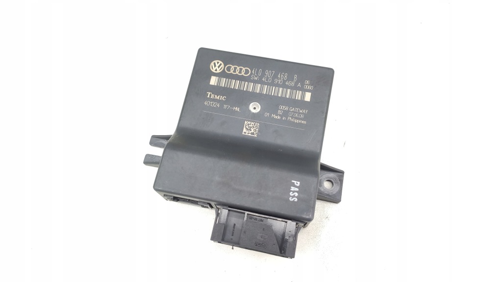 фото №1, Audi a6 c6 модуль блок управления шлюз 4l0907468b