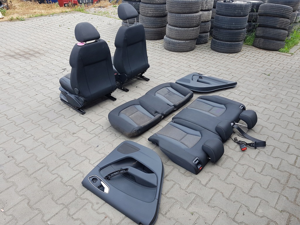 фото №5, Audi a1 8x 10-18r сиденья заднее сиденье 5d