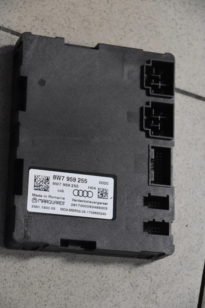 фото №1, Модуль дах cabrio audi a5 f5 8w7959255