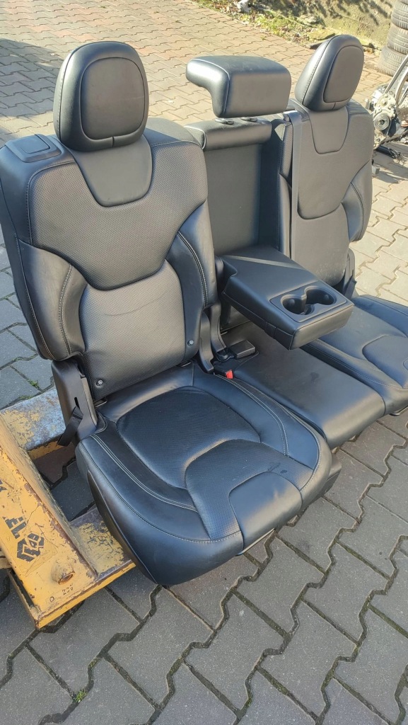 фото №14, Jeep cherokee 2015 заднее сиденье задняя / сиденье drugiego rzędu