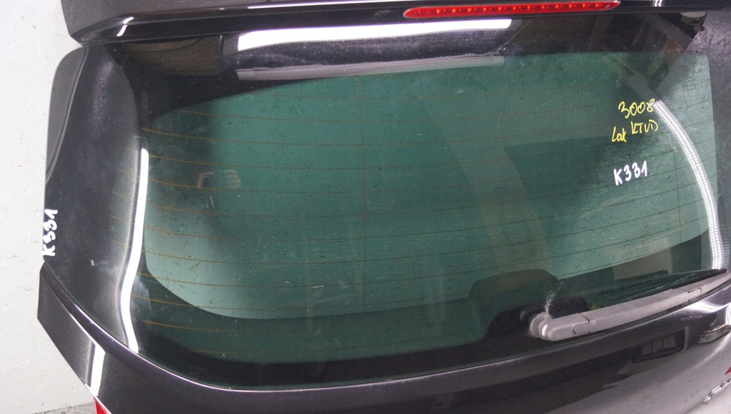 фото №7, Крышка багажника багажника задняя peugeot 3008 i ktvd