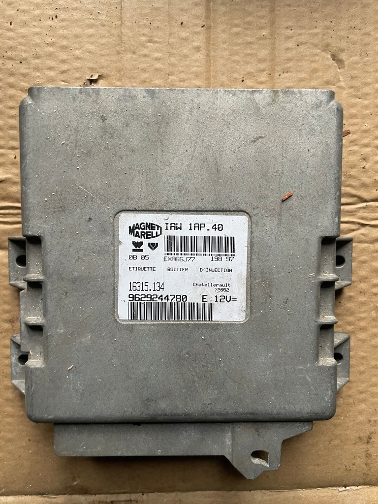 фото №1, Бортовий комп'ютер двигуна magneti marelli 9629244780