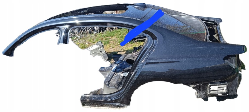 фото №1, Чверть крила поріг лівий правий задня дах bmw g12 long