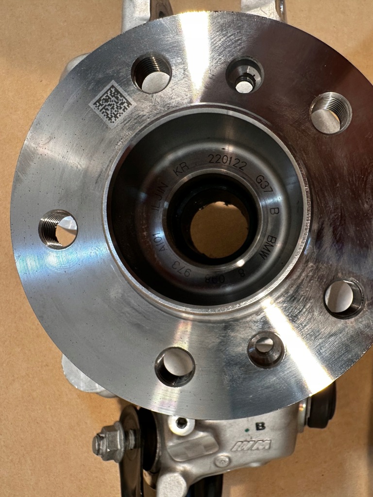 фото №6, Bmw m5 f90 поворотный кулак левый задняя задняя рычаги задние