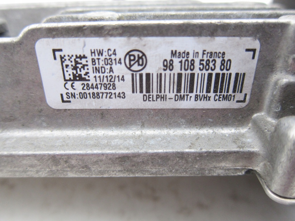 Модуль запуск стоп peugeot citroen 9810858380 Зі Шроту