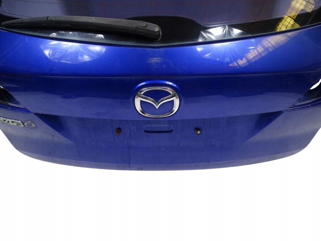 фото №11, Кришка багажника задня задня + скло + стоп + моторчик mazda 6 gh kombi 2007-2010 - gl9