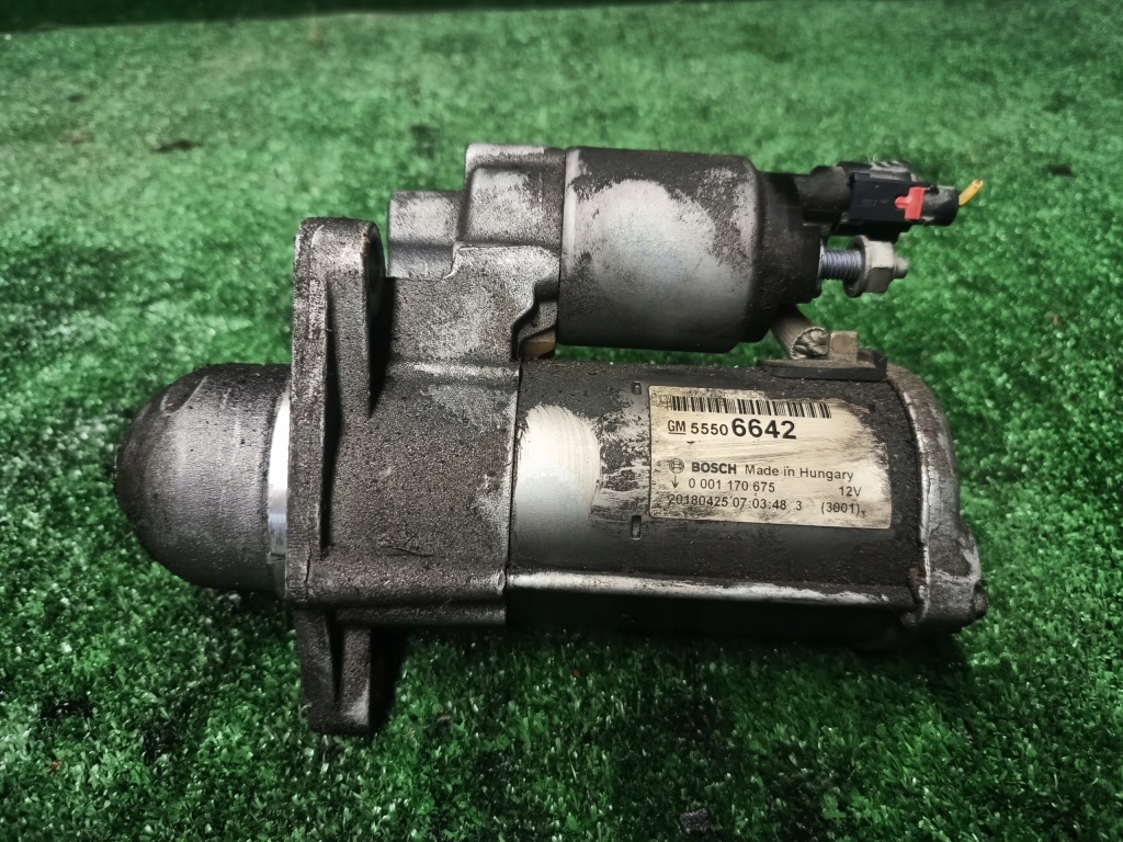 фото №1, Opel astra k 1.0 стартер 55506642