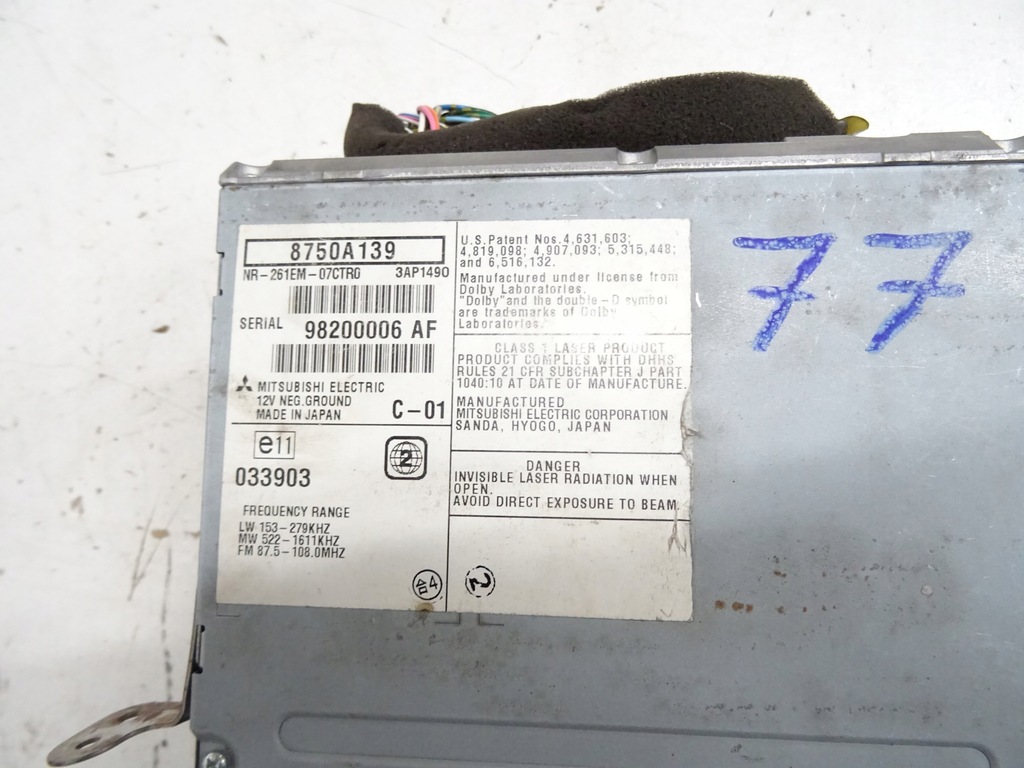 фото №6, Citroen c-crosser/outlander радио модуль навигации монитор экран проигрыватель