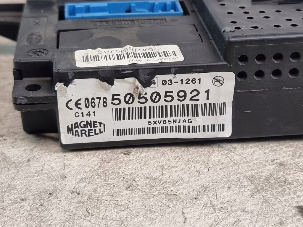 фото №7, Модуль блок керування blue&me оригінальний номер 50505921 alfa romeo 159 1.9 jtdm 150km