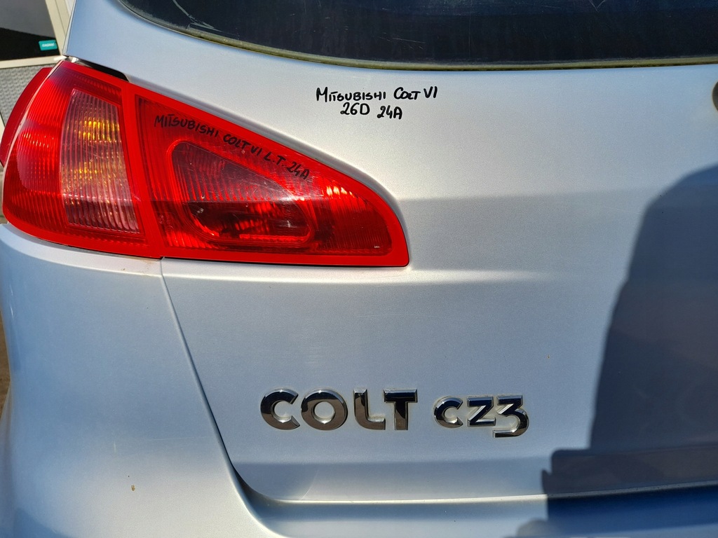 фото №4, Mitsubishi colt vi кришка багажника багажника 26d