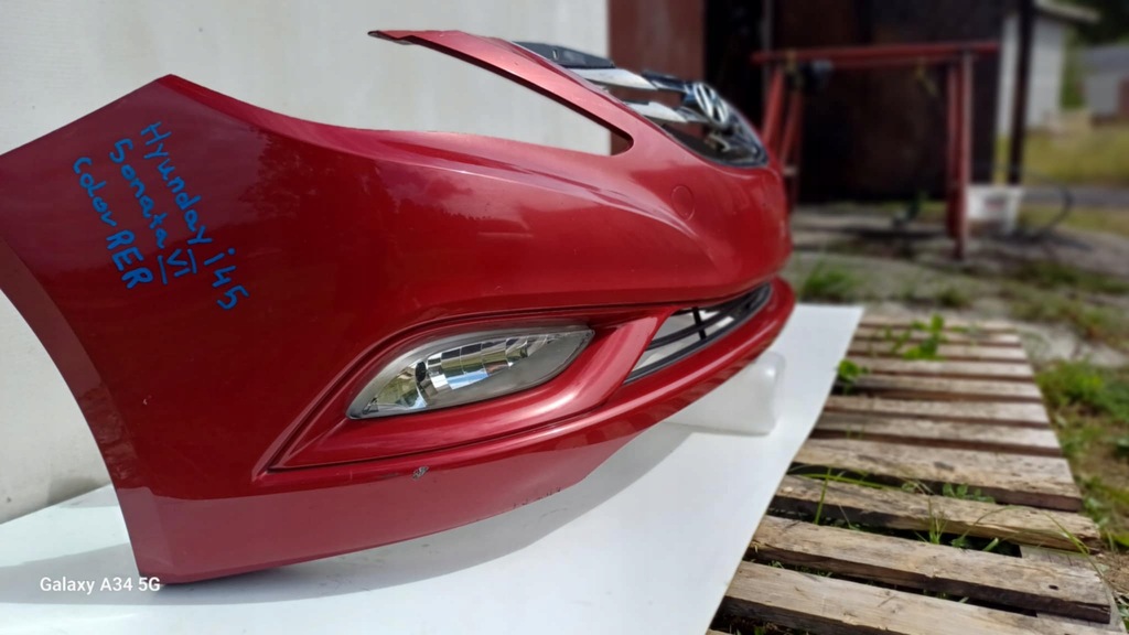 фото №8, Бампер перед hyundai sonata vi, i45 09-15r. lak. rer
