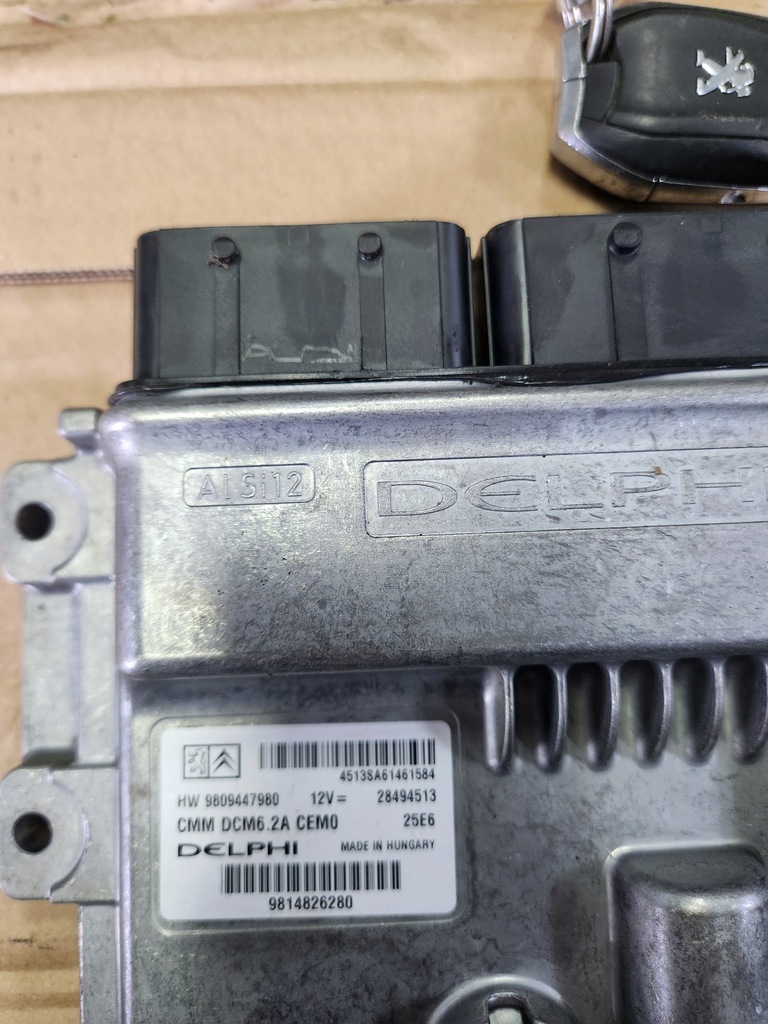 фото №10, Peugeot 508 2.0 blue hdi набор стартовый блок управления 9814826280 9809447980