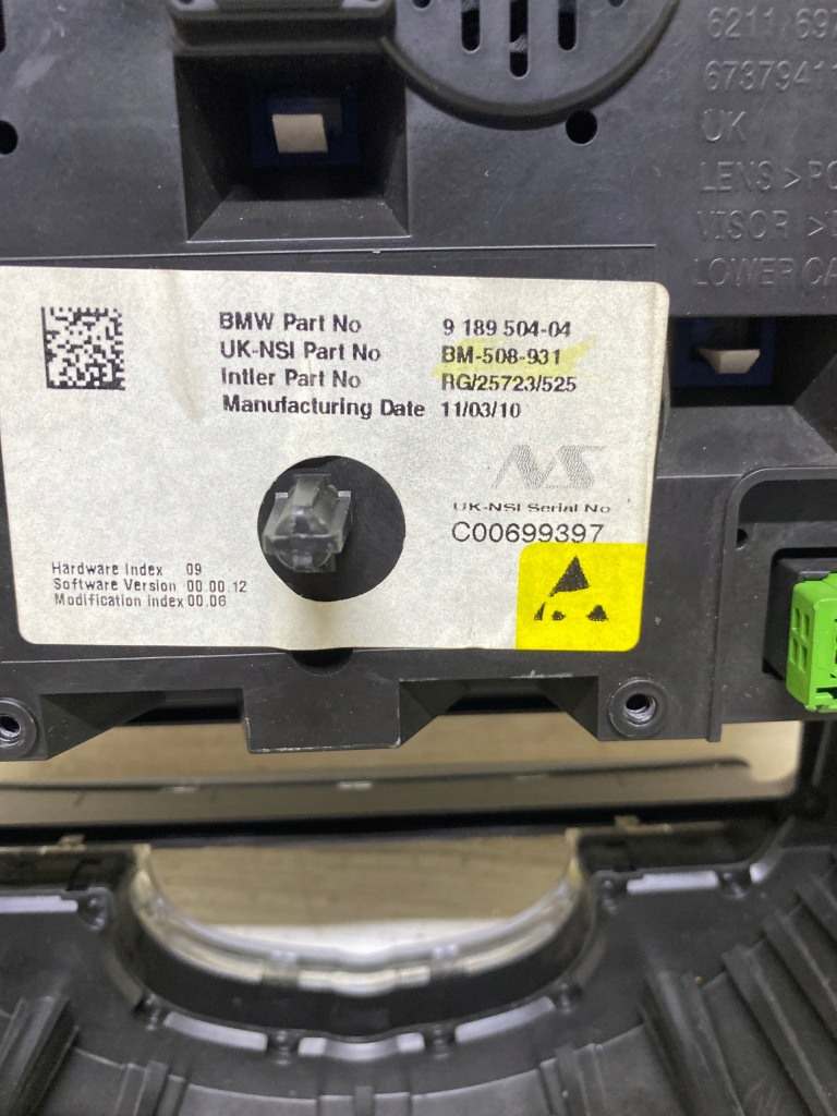 фото №3, Счетчик приборы mini cooper r56 9189504-04