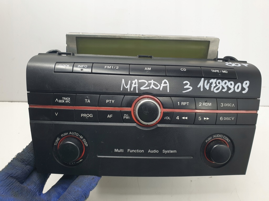 фото №3, Радіо mazda 3 i bk 14789900 дисплей